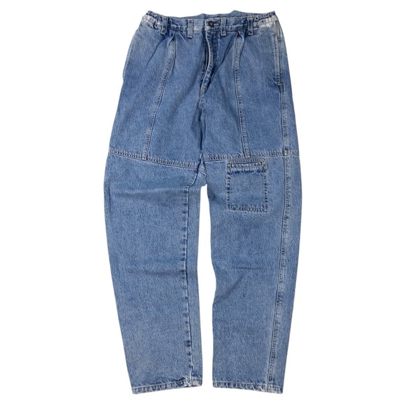 Vtg Guess Georges Marciano Jeans Men Blue Taper Retro Made USA 90s Size 32 - Picture 1 of 6